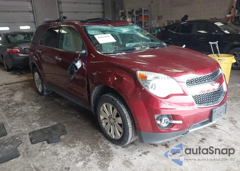 2010 Chevrolet Equinox Ltz z USA, uszkodzony, nr VIN 2CNFLGEW8A6319819